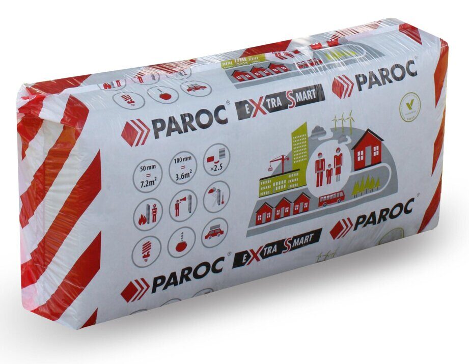 Утеплитель Paroc Extra Smart 1200х600х50 мм (7,2 м2) 0.36 м.куб.